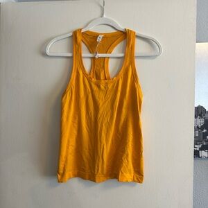 Lululemon Orange Tank Top